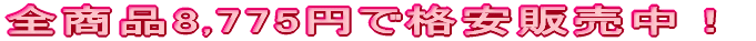 �S���i8,775�~�Ŋi���̔����I
